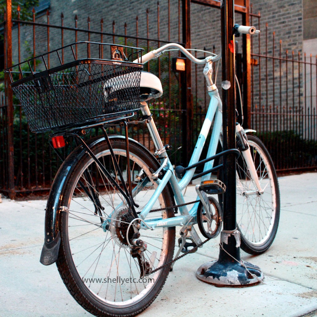 New - blue bike (Chicago)