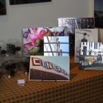 Venue Artwalk Sept 2010 close up of table