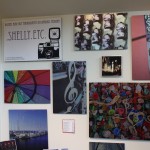 Venue Artwalk Sept 2010 close up of large prints